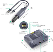 Load image into Gallery viewer, 5-in-1 PoE Injector for Starlink Mini with USB-C/A Ports