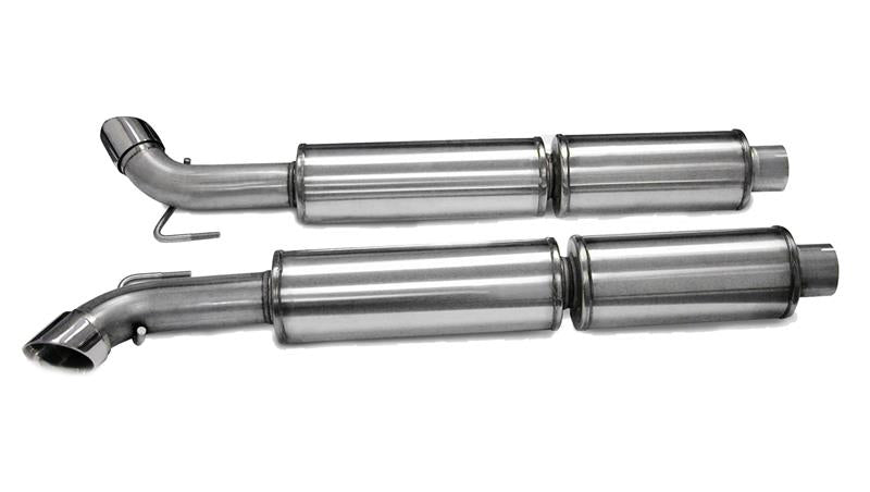 Corsa 2003-06 Dodge Viper 8.3L Polished Sport Cat-Back Exhaust (2.5in Inlet for Use w/ Stock Conv.) - 14176