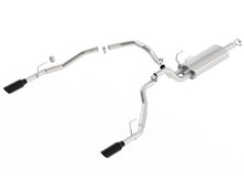 Load image into Gallery viewer, Borla 09-17 Dodge Ram 1500 5.7L V8 3in to Dual 2.5in Single Round Rolled Angle-Cut S-type Exhaust - 140308BC