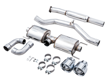 Load image into Gallery viewer, AWE Tuning Subaru BRZ/ Toyota GR86/ Toyota 86 Touring Edition Cat-Back Exhaust- Chrome Silver Tips - 3015-32486