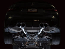 Load image into Gallery viewer, AWE Tuning Track Edition Cat-Back Exhaust for BMW G8X M3/M4 - Chrome Silver Tips - 3020-43482