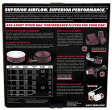 Load image into Gallery viewer, K&amp;N 14in Red Custom Air Cleaner Assembly - 5.125in ID x 14in OD x 2.75in H x 1.25in Drop Base - 60-1280