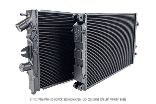CSF 05-09 Ferrari F430 High Performance All Aluminum Radiator - Left/Right - 7247