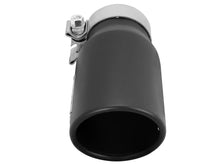 Load image into Gallery viewer, aFe MACHForce XP 3in Inlet x 4in Outlet x 9in Length Clamp-On Black Tip - 49T30401-B09