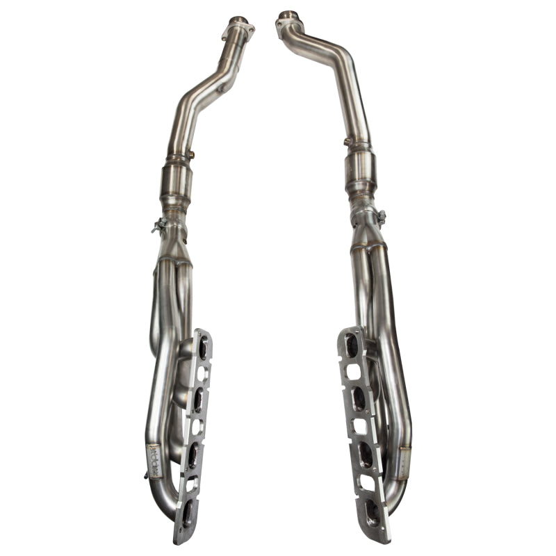 Kooks 12+ Jeep Grand Cherokee 6.4L 1-7/8in x 3in SS Longtube Headers w/Green Catted Connection Pipes - 3410H431