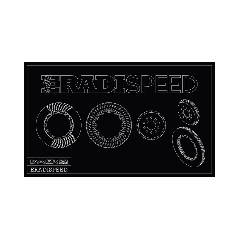 Baer Brakes 03-06 Dodge Viper SRT-10 Eradispeed+ Front SDZ 2-Piece Performance Brake Rotors - 2141011