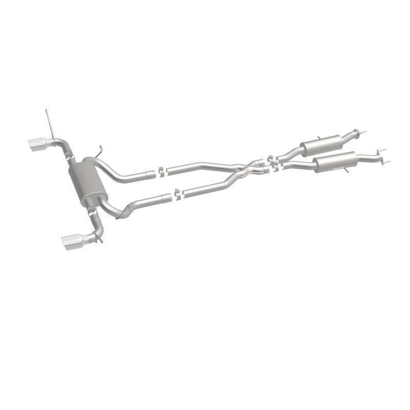 MagnaFlow Cat-Back SS 2.5in Dual Split Rear 4in Black Tip 11-16 Jeep Grand Cherokee 5.7L V8/3.6L V6 - 19216