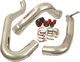 Injen 15-16 BMW M3(F80)/M4 (F82/83) 3.0L L6 Twin Turbo 2PC Aluminum Int. Charge Pipe - Wrinkle Black - SES1116ICPWB