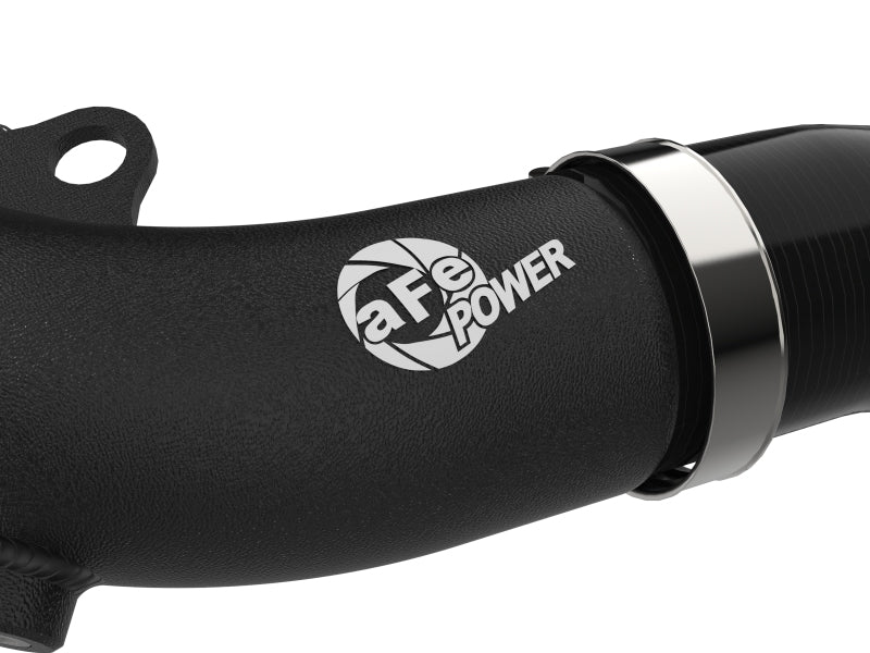 aFe 2024+ Jeep Wrangler JL L4-2.0L (t) BladeRunner 2-1/2in Aluminum Hot Charge Pipe - Black - 46-20778-B