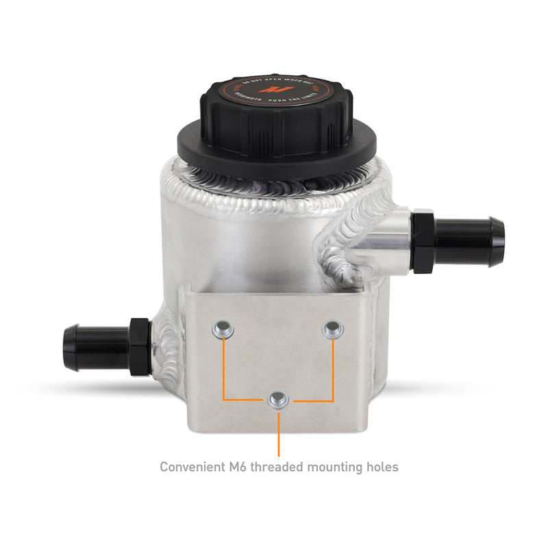 Mishimoto Universal Aluminum Coolant Expansion Tank - Brushed - MMRT-EXP-TRDB