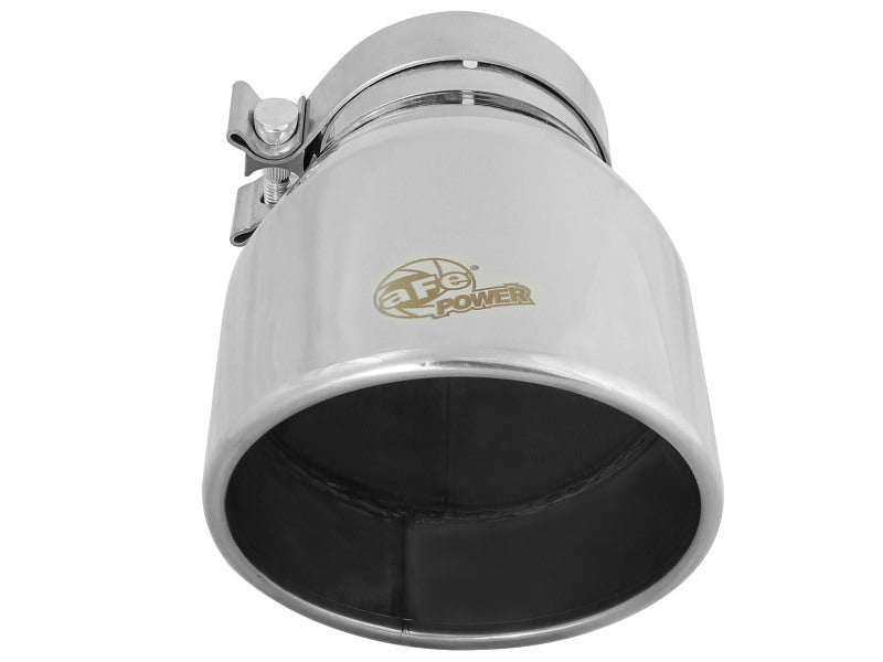 aFe MACH Force-Xp Universal Exhaust Tip 4 IN Inlet x 6 IN Outlet x 9 IN L - 49T40604-P09