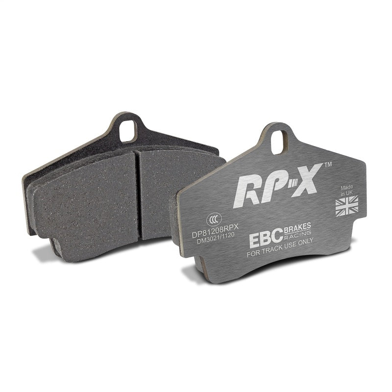 EBC Racing 98-05 Porsche 911 (996) Carrera 2 3.4L (Cast Iron Rotor Only) RP-X Rear Brake Pads - DP81208RPX