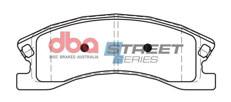 DBA 99-04 Jeep Grand Cherokee Street Series Front Brake Pads - DB1716SS