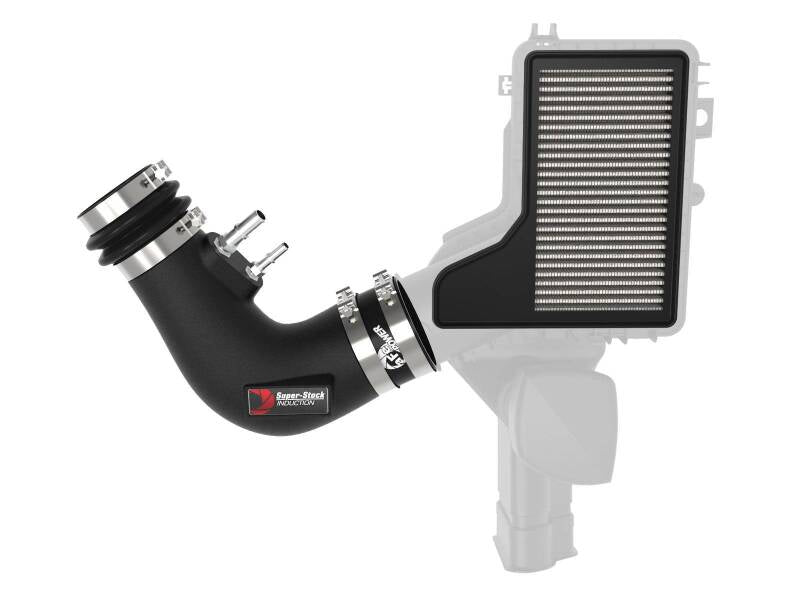 aFe Super Stock Induction System Pro Dry S Media 15-17 Ford Mustang V6-3.7L - 55-10007D