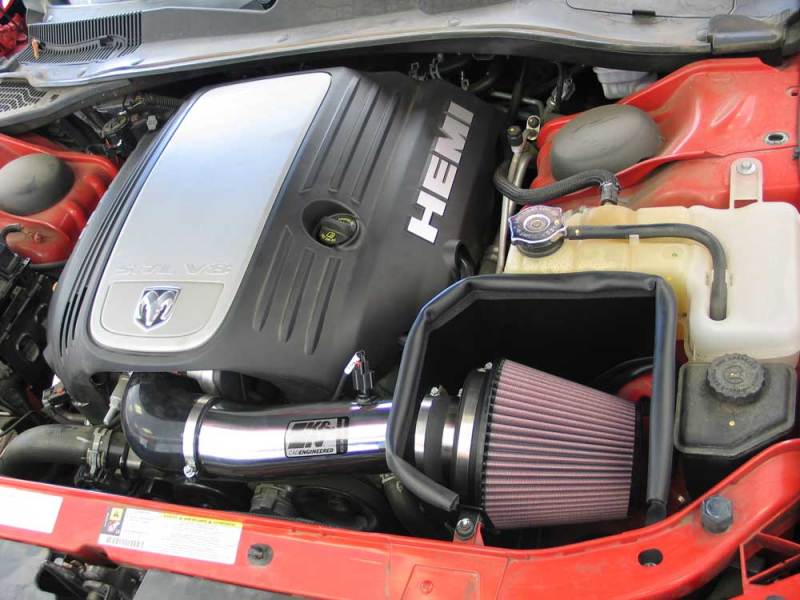 K&N 05-08 Magnum/06-13 Charger/08-13 Challenger / 05-13 Chrysler 300C V8 5.7L Typhoon C/A Intake - 69-2526TP