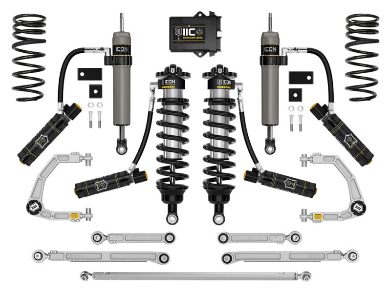 ICON 23-24 Sequoia 3-4.25in Stage 3 3.0 Suspension System Billet - K53253