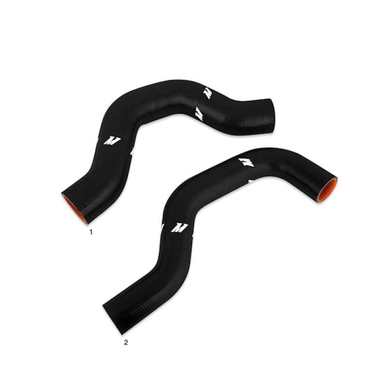 Mishimoto 05-06 Jeep Liberty 2.8 CRD Black Silicone Turbo Hose Kit - MMHOSE-LIBT-05TBK
