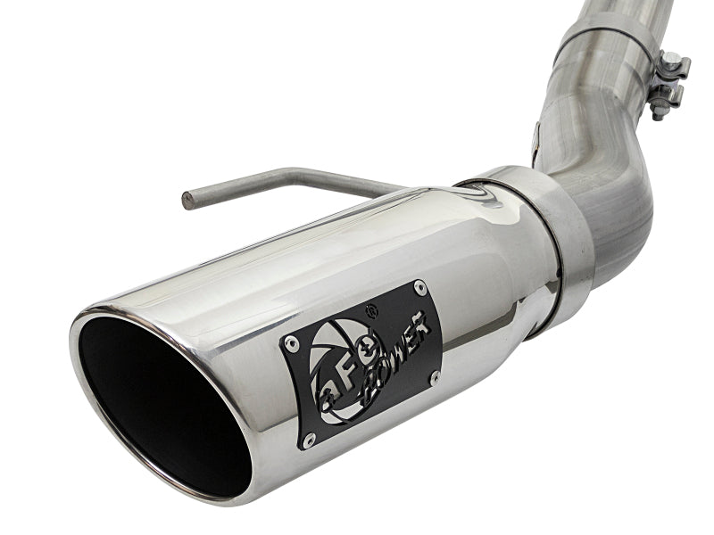 aFe MACHForce XP Exhaust Cat-Back SS-409 2017 Ford F-150 Raptor V6-3.5L (tt) w/ Polished Tips - 49-43045-P