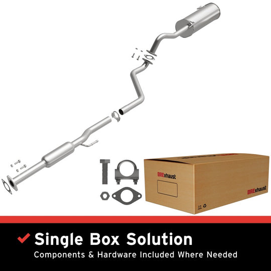 BRExhaust 14-16 Kia FORTE 1.8L Exhaust Kit - 106-0856