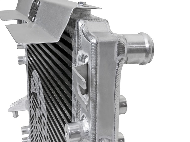 aFe BladeRunner GT Series Bar and Plate Radiator w/ Black Hoses 12-18 Jeep Wrangler (JK) V6 3.6L - 46-50012-B
