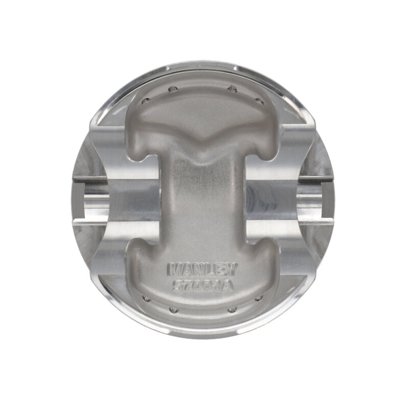 Manley Chevrolet Small Block Piston Set - 4.035in Bore 1.125in CH, -4.00 CC - 590835-8