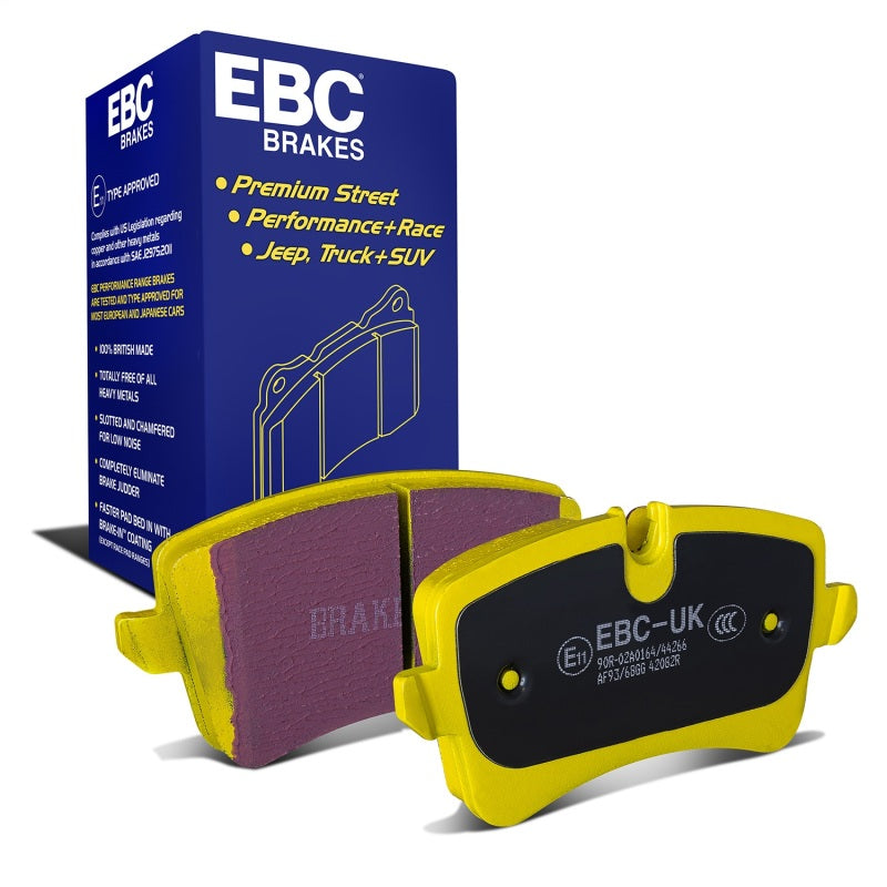 EBC 11 Audi A6 2.0 Turbo Yellowstuff Rear Brake Pads - DP42082R