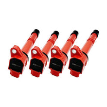 Load image into Gallery viewer, BLOX Honda K-Series Coil Pack Set of 4 - Red - BXIC-00005-4-RD