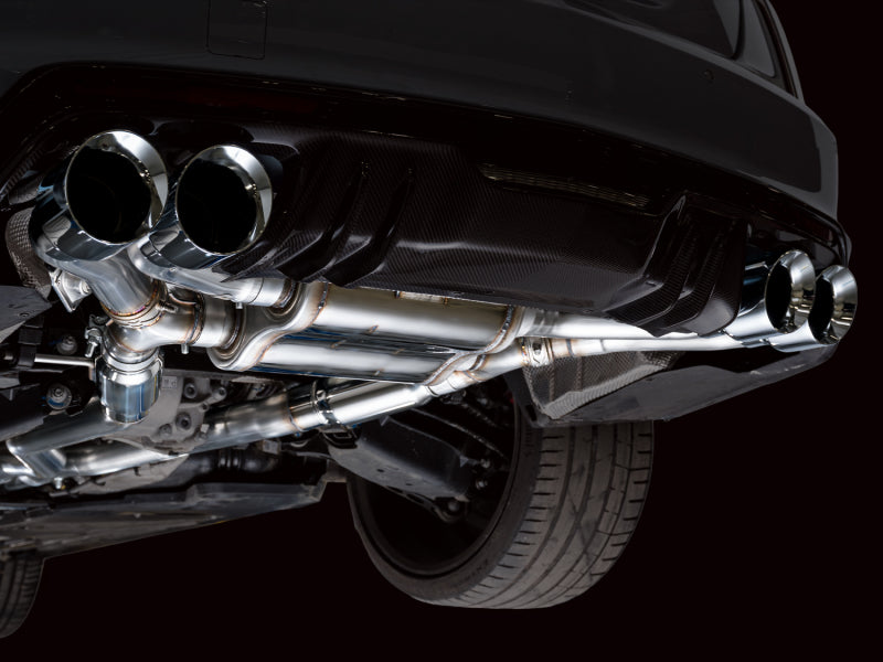 AWE Tuning 22-26 Cadillac CT5-V Blackwing SwitchPath Exhaust - Chrome Silver Tips - 3025-42562