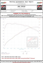 Load image into Gallery viewer, AWE Tuning Mercedes-Benz W205 C300 Touring Edition Exhaust - 3015-31014