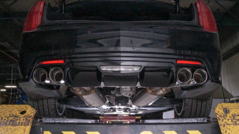 Stainless Works 2016-18 Cadillac CTS-V Sedan Catback System Resonated X-Pipe Dual-Mode Mufflers - CTSV16CB