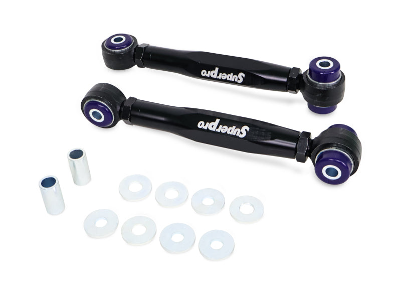 SuperPro 06-25 Volkswagen Golf GTI Lower Rear HD Adjustable Toe Arm Set - TRC1218