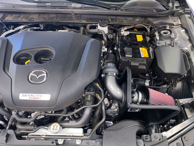 K&N 2021 Mazda 3 2.5L Turbo L4 Silver Typhoon Intake - 69-6036TC
