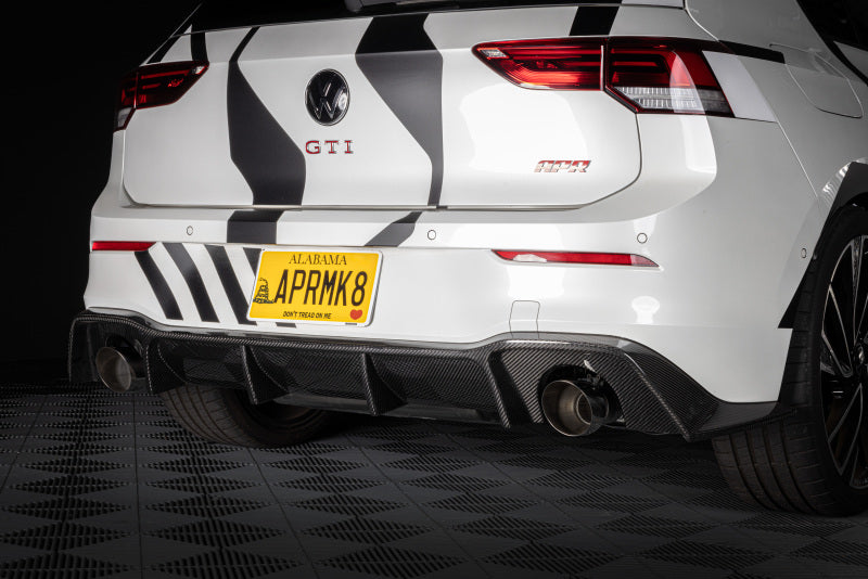 APR 22-24 Volkswagen GTI (MK8) Carbon Fiber Rear Diffuser - MS100241