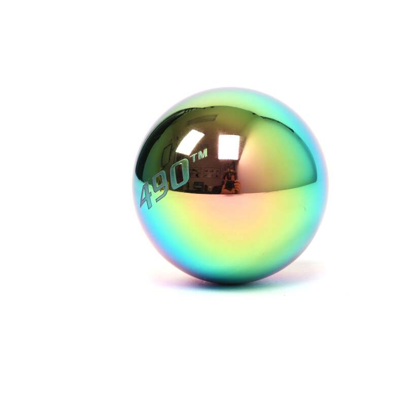 BLOX Racing V2 - 490 Limited Series Spherical Shift Knob 10X1.25 - Neo Chrome - BXAC-00241-NEO-V2