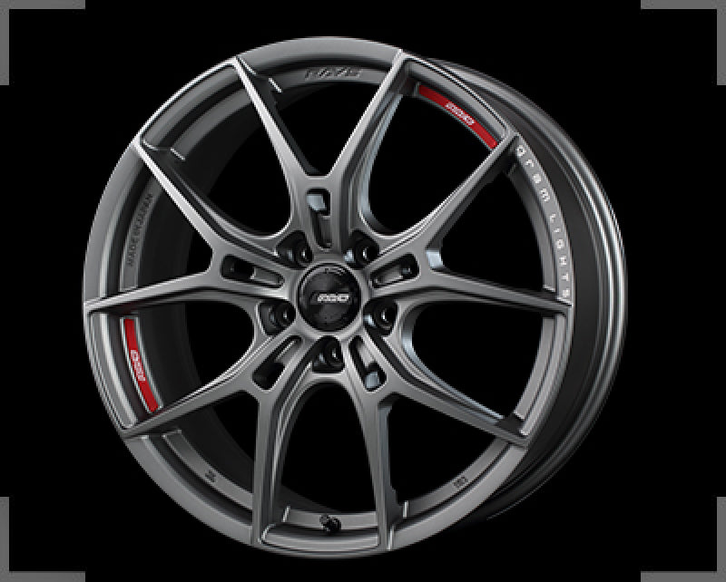 Gram Lights 57FXZ Overseas 19x8.5 +45 5x112 Matte Graphite w/Machining Wheel - WGFZ245MMG