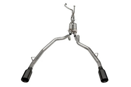 Corsa 2021-2024 Dodge Ram TRX Crew Cab Xtreme Catback Exhaust Dual Rear Black Tip - 21189BPC