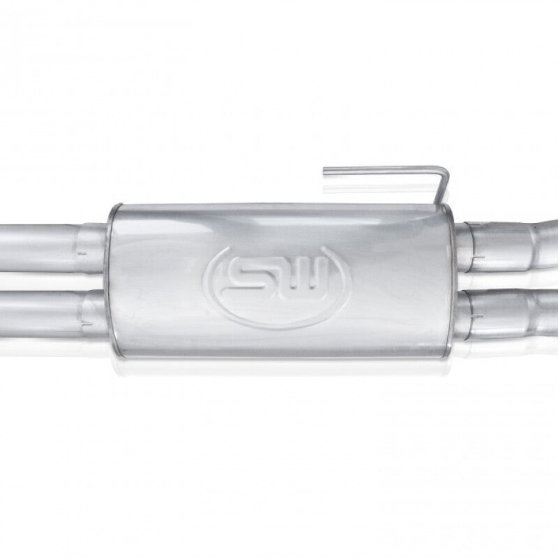 Stainless Works 2017+ Ford Raptor 3.5L 3in Exhaust Factory Connection Under Bumper - FTR17CBUB