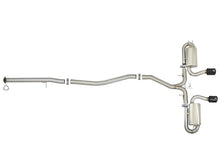 Load image into Gallery viewer, aFe Takeda 3in 304 SS Cat-Back Exhaust w/ Dual Center Black Tips 17+ Honda Civic Si (2dr) I4 1.5L - 49-36618-B