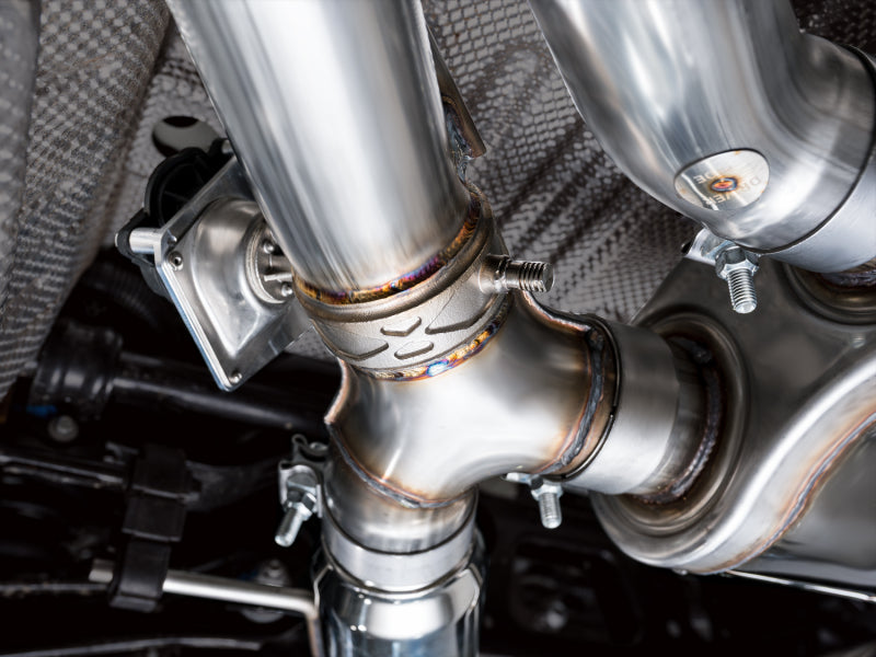 AWE Tuning 22-26 Cadillac CT5-V Blackwing SwitchPath Exhaust - Chrome Silver Tips - 3025-42562