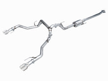 Load image into Gallery viewer, AWE Tuning 2021+ Ford F150 Tremor w/ Bumper Cutouts 0FG Non-Resonated Cat-Back w/ Chrome Silver Tips - 3020-32402