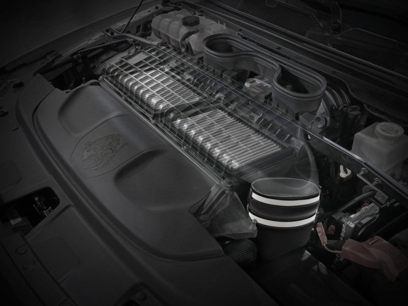 aFe 21-23 Ram 1500 TRX HEMI V8 6.2L (sc) Super Stock Induction System w/ Pro DRY S Filters - 55-10014D