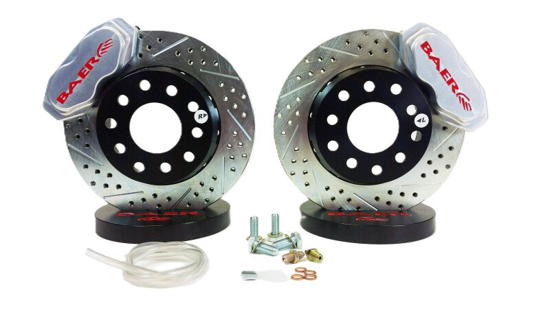 Baer Brakes 79-93 Ford Mustang 11in SS4+ Deep Stage Front SDZ Brake Kit - Clear - 4261415C