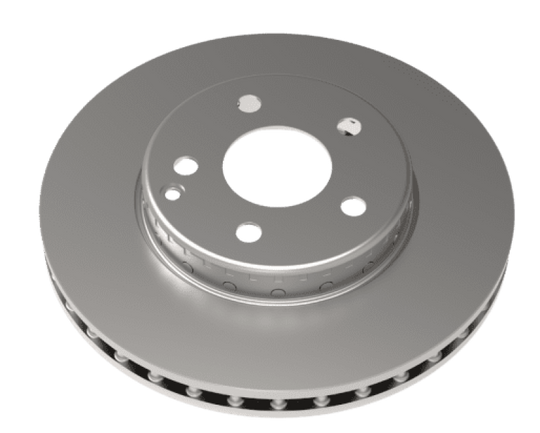 DBA 92-95 Honda Civic Street Seres Plain Front Brake Rotor - DBA474E
