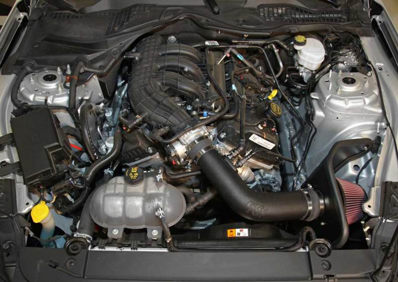 K&N 15-17 Ford Mustang 3.7L V6 F/I Performance Intake Kit - 57-2594