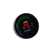 Load image into Gallery viewer, AEM X-Series Tru-Boost Controller Gauge w/ Boost Control Solenoid 80PSIg Internal MAP Sensor - 30-0352