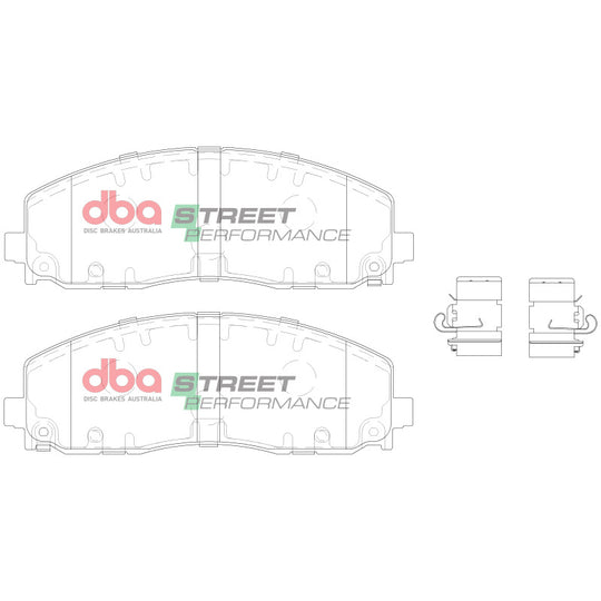 DBA 20-25 Jeep Gladiator Sport Front SP Performance Brake Pads - DB15038SP