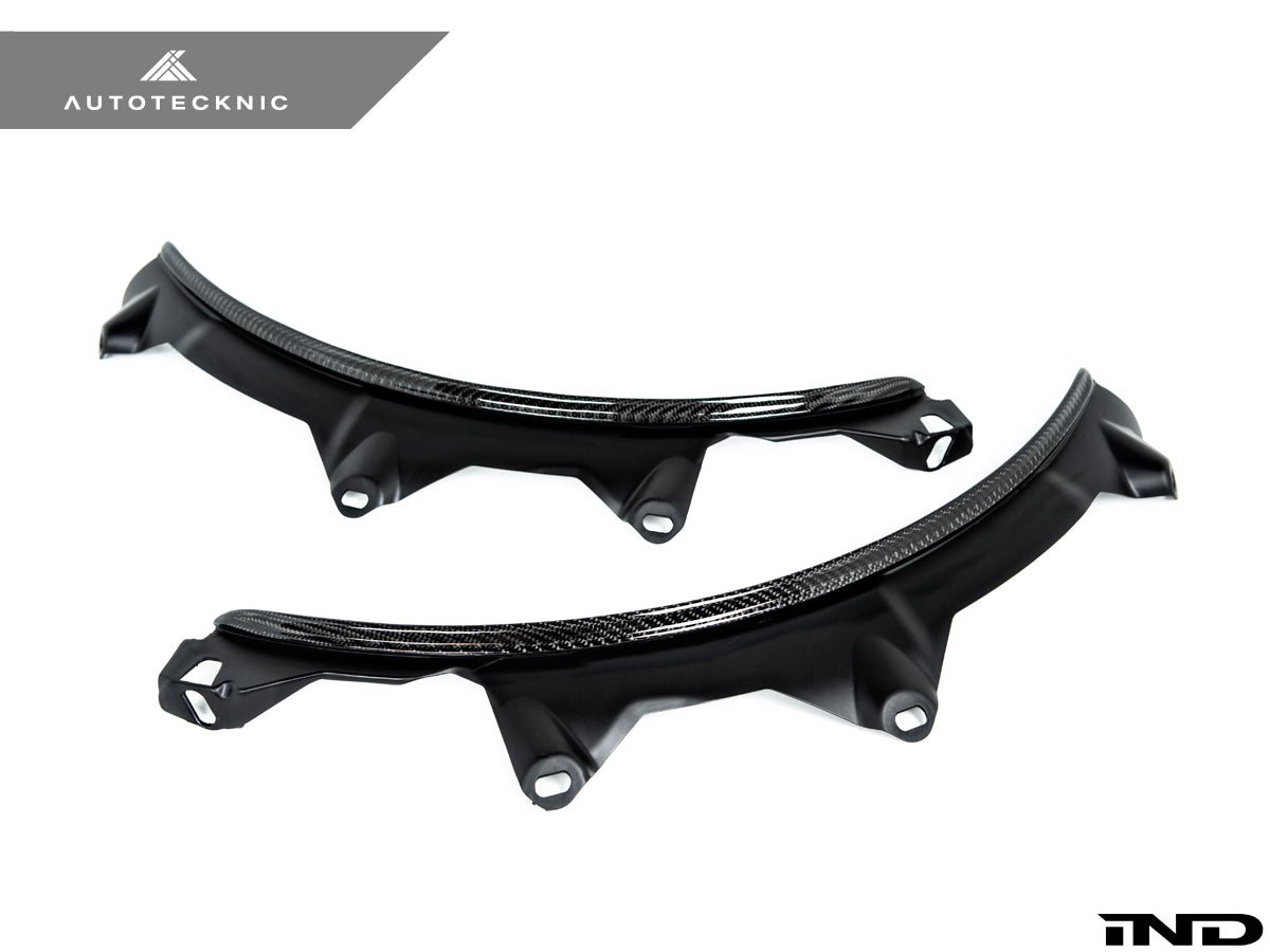AutoTecknic Carbon Fiber Rear Wheel Arch Extension Set - BMW G30 5-Series