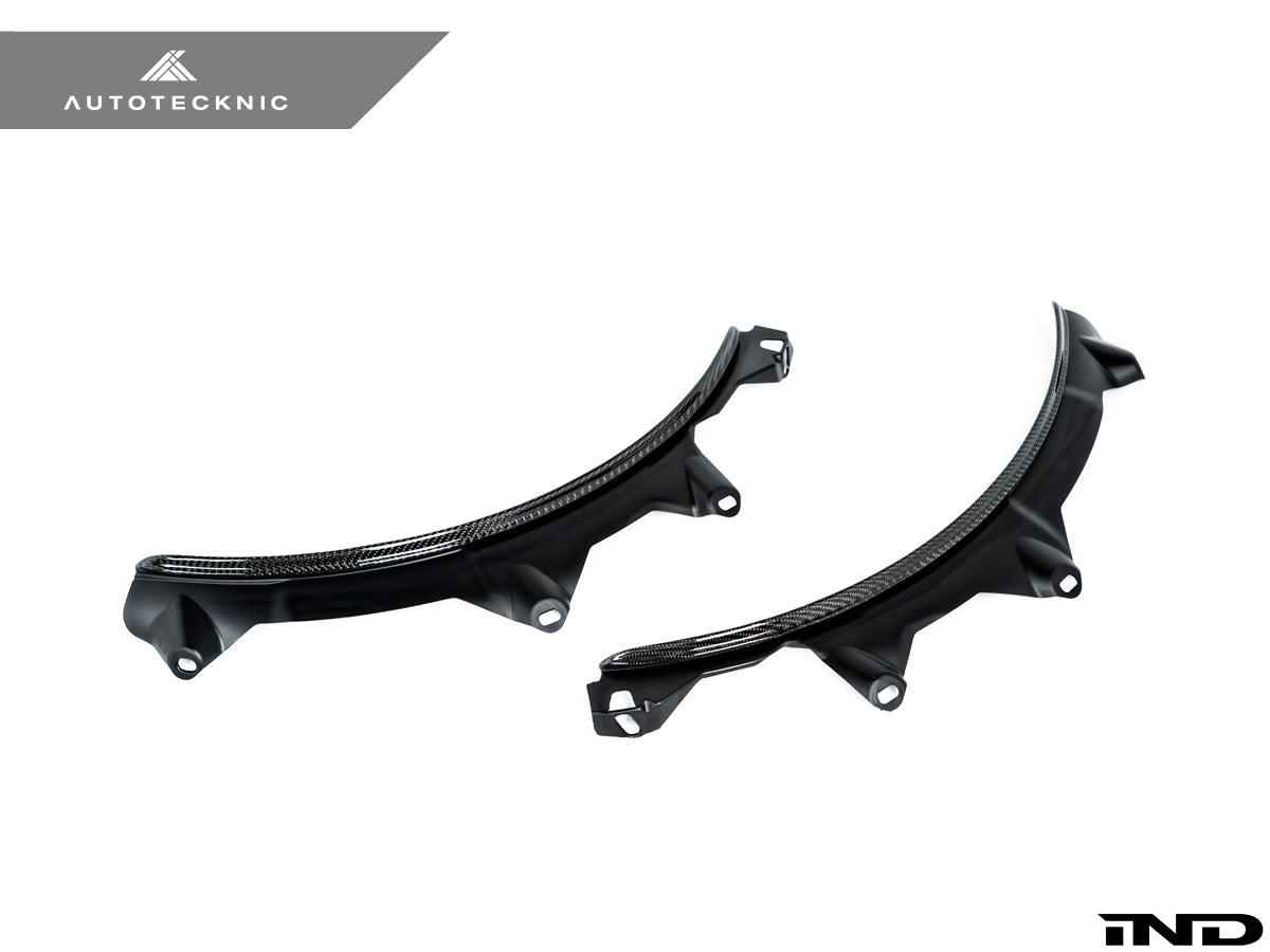 AutoTecknic Carbon Fiber Rear Wheel Arch Extension Set - BMW G30 5-Series