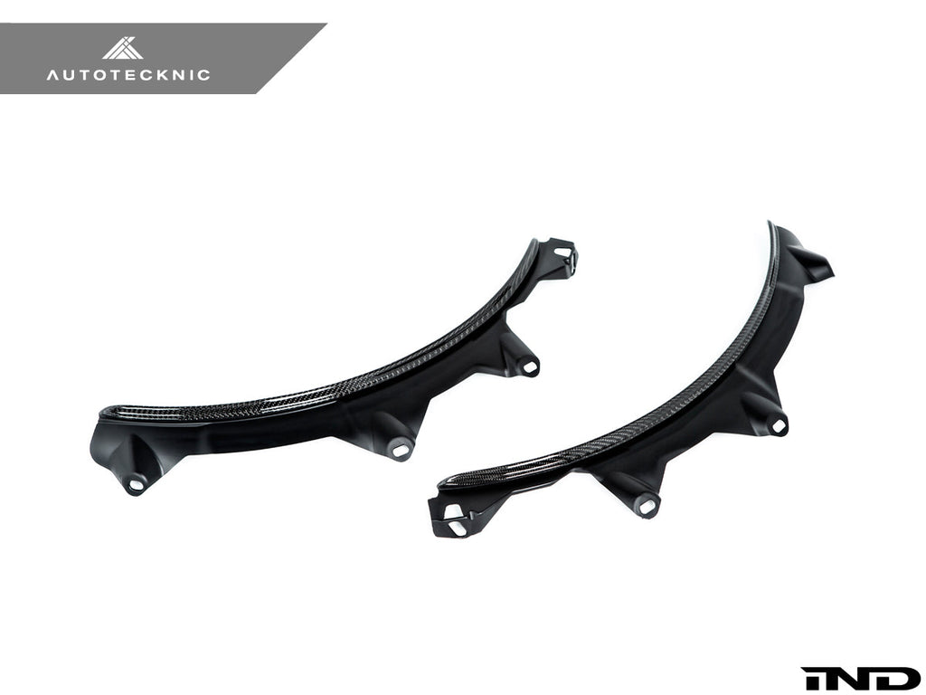 AutoTecknic Carbon Fiber Rear Wheel Arch Extension Set - BMW G30 5-Series