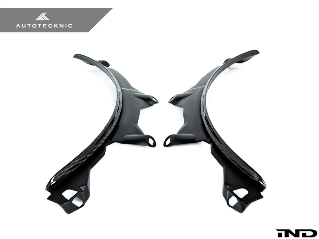 AutoTecknic Carbon Fiber Rear Wheel Arch Extension Set - BMW G30 5-Series